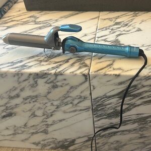 Blue Curling Iron
